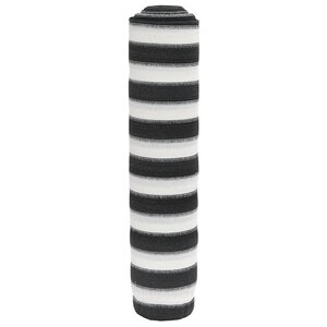 vidaXL Filet brise-vue anthracite et blanc 1 8x25 m PEHD 150 g/m²