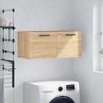 vidaXL Armoire murale chêne sonoma 80x36 5x35 cm bois d'ingénierie