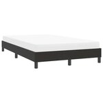 vidaXL Cadre de lit sans matelas noir 120x220 cm velours