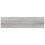vidaXL Étagères murales 4 Pièces sonoma gris 40x10x1 5 cm bois ingénierie