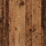 vidaXL Étagère murale en forme de cube vieux bois 90x15x119 5 cm