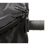 FLO Réservoir d'eau de pluie pliable 100 L noir