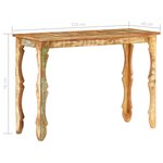 vidaXL Table console 110x40x76 cm Bois de récupération massif