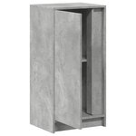 vidaXL Buffet avec LED gris béton 42 5x34x85 cm bois d'ingénierie
