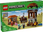 LEGO Minecraft - L'Avant-Poste de Pillards et le Ravageur - Ensemble de Construction 21278 pour Enfants