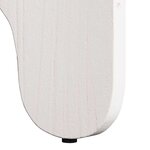 vidaXL Table basse 2 Pièces Blanc Bois de pin massif