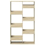 vidaXL Cloison de séparation chêne sonoma 100x33x175cm bois ingénierie