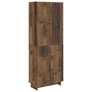 vidaXL Ensemble de Meubles 2 Pièces 66 x 34 5 x 90 cm Bois d'ingénierie