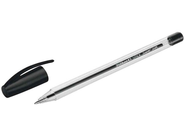 Stylo Bille STICK Super soft pointe Moyenne Noir PELIKAN