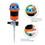 GRÜNTEK Arroseur circulaire à 6 modèles 491 m²