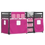 vidaXL Lit superposé sans matelas 90x190 cm bois de pin massif
