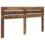 vidaXL Tête de lit Bois Ancien 180 cm Bois d'ingénierie