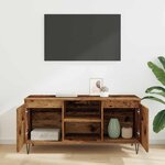 vidaXL Meuble TV Bois Ancien 104 x 35 x 50 cm Bois d'ingénierie