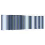 vidaXL Auvent Rétractable Bleu et blanc 450 × 300 cm tissu