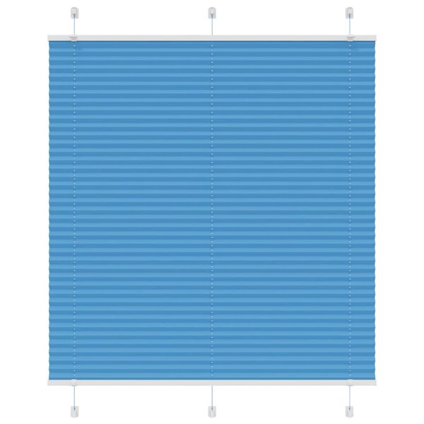 vidaXL Store plissé bleu 120x150 cm largeur du tissu 119 4cm polyester