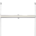 vidaXL Store plissé 70x200 cm Crème