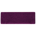 vidaXL Tapis d'escalier 30 pièces 65 x 21 x 4 cm Rose Bord rectangulaire