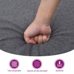 vidaXL Banc Taupe 70x35x41 cm Tissu