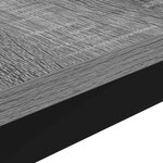 vidaXL Table basse Gris Sonoma 70 x 50 x 36 cm Bois d'ingénierie