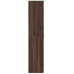 vidaXL Armoire de classement chêne marron 60x32x153 cm bois ingénierie