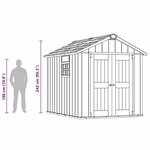 Keter Abri de jardin Oakland 759 anthracite