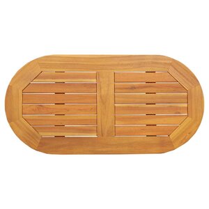 vidaXL Plateau de table Marron 80 x 40 x 2 cm Bois d'acacia massif