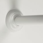 Sealskin Tringle de rideau de douche courbée Blanc