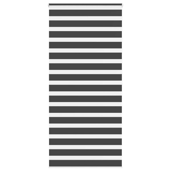 vidaXL Store zèbre noir 115x200 cm largeur du tissu 110 9 cm polyester