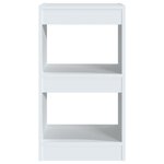 vidaXL Bibliothèque/Séparateur de pièce Blanc 40x30x72 cm