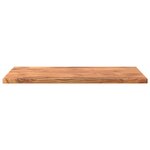 vidaXL Dessus de table 80x60x3 8 cm rectangulaire bois massif d'acacia