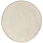 vidaXL Tapis de surface Naturel Ø 120 cm Jute