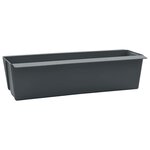 vidaXL Caisses à fleurs pour palettes Euro 24 pc Gris Polypropylène