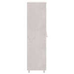 vidaXL Garde-robe HAMAR Blanc 89x50x180 cm Bois massif de pin