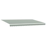 vidaXL Auvent Rétractable Vert et blanc 500 × 300 cm