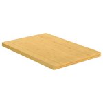 vidaXL Dessus de table 40x60x2 5 cm bambou