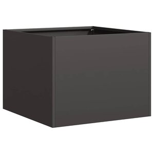 vidaXL Jardinière noir 40x40x30 cm acier