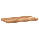 vidaXL Dessus de table rectangulaire 60x20x2 cm bois massif d'acacia