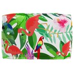 vidaXL Coussin en palette pour siège Jungle tropicale 60x40x8 cm Tissu Oxford