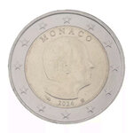 2 euros Monaco 2024 face nationale - Albert II.