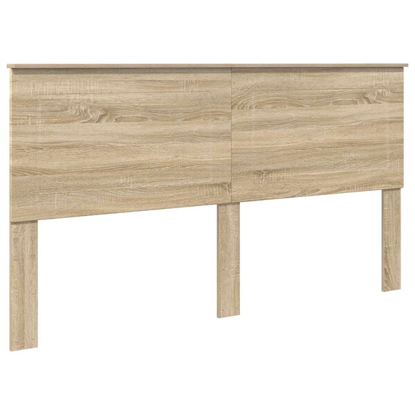 vidaXL Tête de lit Chêne Sonoma 200 cm Bois d'ingénierie
