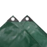 vidaXL Bâche 650 g / m² 4 x 5 m Vert