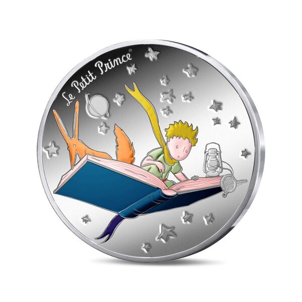 Le Petit Prince Monnaie de 10€ Argent BE livre