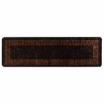 vidaXL Coureur de Tapis MARSA Noir 100 x 300 cm Polyester et PVC