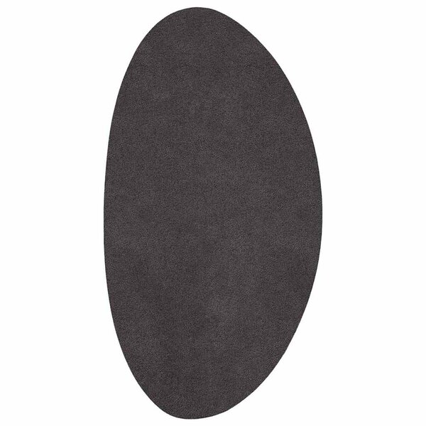 vidaXL Tapis HUARTE Anthracite 100 x 200 cm Polyester