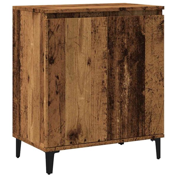 vidaXL Buffet vieux bois 60x35x70 cm bois d'ingénierie
