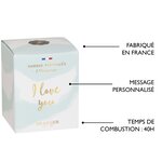 Bougie cadeau amour - I love you - Draeger