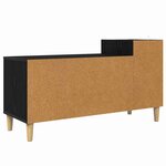 vidaXL Meuble TV Chêne noir 100 x 35 x 55 cm Bois d'ingénierie