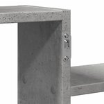 vidaXL Étagère murale gris béton 104x15x49 cm bois d'ingénierie