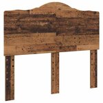 vidaXL Tête de lit Bois Ancien 120 cm Bois d'ingénierie