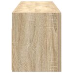 vidaXL Armoire murale de bain chêne sonoma 100x25x30cm bois ingénierie